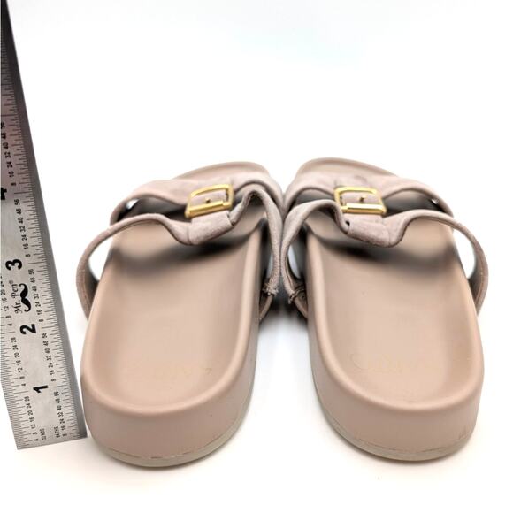 Sarto by Franco Sarto Braxton Two Strap Sandal Women's Porcini Beige Size US6.5M - Picture 5 of 10